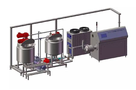 Automatic Sponge Cake Batter Aerator