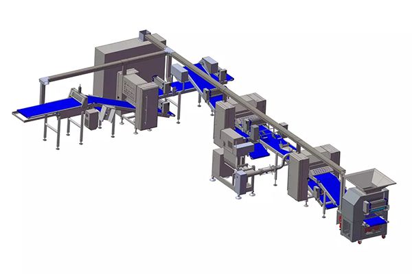 Pastry Dough Laminating Line