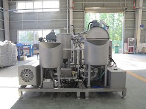 Compact Batter Mixing System for Chiffon Cake