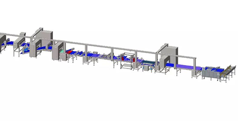 Automatic Pastry Make-Up Line