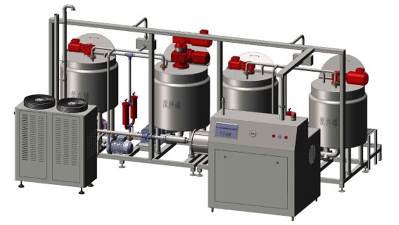 Batter Mixing System for Chiffon Cake